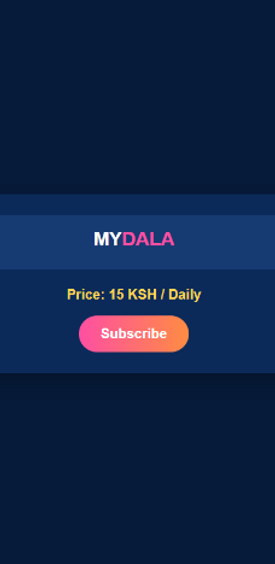 KE Mydala Pin submit Safaricom , Wifi Kenya 1
